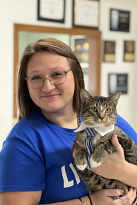 Abbi, Receptionist at Mt. Sterling Vet